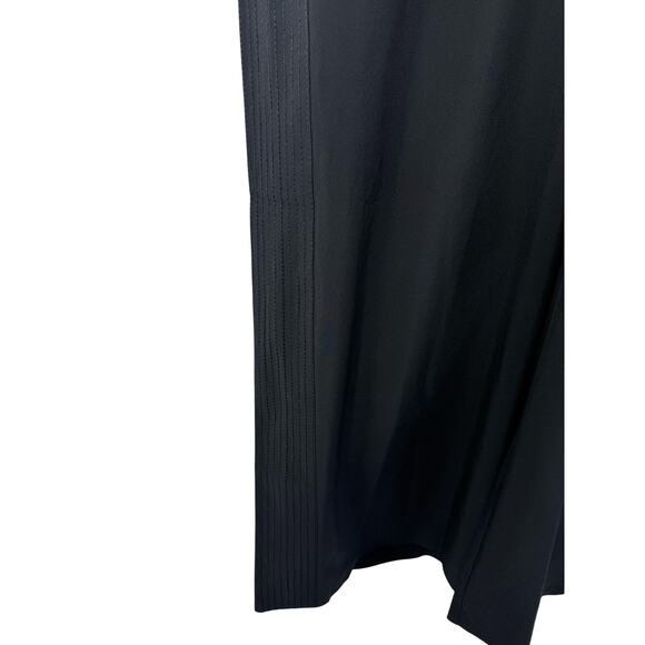 Athleta Avenue Wide Leg Crop Pants Black Stretch Pull-On Flowy Trouser Sz 10 - Picture 5 of 11